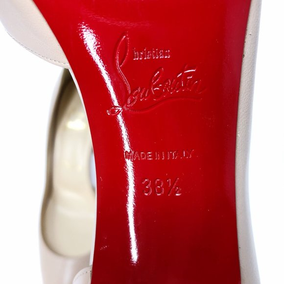 Christian Louboutin Iriza 100mm Half-d'Orsay Red Sole High-Heel Pumps - Picture 16 of 16